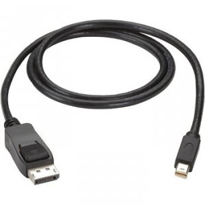 Black ENVMDPDP-0010-MM Mini Displayport To Displayport Cable