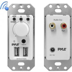 Pyle PWPBT67 In-wall Bt Audio Rcvr Dual Usb