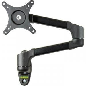 Doublesight DS-27WM Full Motion Single Monitor Arm  Wall Mount Easy In