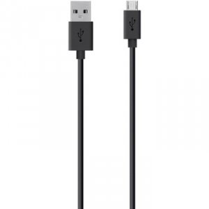 Belkin F2CU012BT2M-BLK Mixit Micro Usb Chargesync Cable ,2m,black