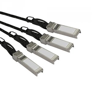 Startech QSFP4SFPPC2M Cable  Qsfp+ Breakout Cable Qsfp+ To 4x Sfp+ 6.6