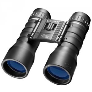 Barska AB11364 10x42 Lucid View Black Compact Binoculars Blue Lens