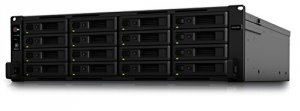 Synology RS2818RP+ Network Attached Storage + 3u 16bay 4gb Ddr4 16x2.5