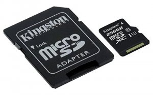 Kingston SDCS/256GB Memory  256gb Sd Card Canvas Select Full Hd Card O