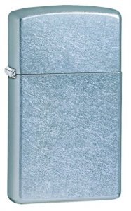 Zippo 1607 Slim Windproof Lighter - Street Chrome Finish