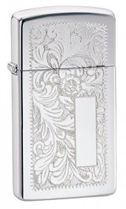 Zippo 1652 Slim Venetian Lighter - Elegant Design