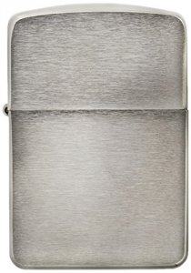 Zippo 1941 Replica Lighter - Brushed Chrome Finish