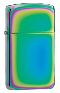 Zippo 20493 Spectrum Finish Slim Case Windproof Lighter