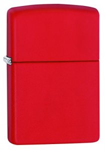 Zippo 233 Genuine  Red Matte Windproof Lighter