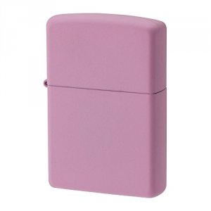 Zippo CW35497 Pink Matte Windproof Lighter - Classic Design