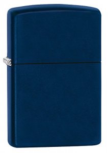 Zippo 0239 Navy Matte  Windproof Lighter With Lifetime Guarantee