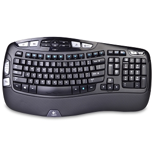 Logitech 920-008236-PB-RCB K350 2.4ghz 102-key Wireless Multimedia Wav