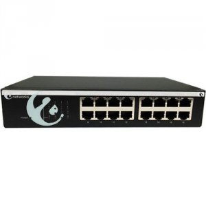 Amer SGRD16 101001000base-t 16 Port Gigabit Ethernet Switch. Rackmount