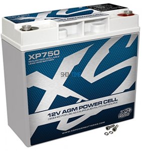 Xs XP750 750w 12v Agm Battery 22ah 750a Max Amps