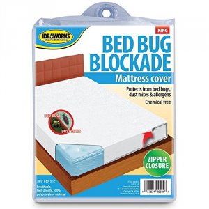 Jobar JB6013 Ideaworks Bed Bug Blockade Mattress Cover King Size Mattr