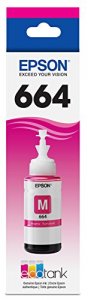 Original Epson T664320 T664, Magenta Ink Bottle - Inkjet - Magenta - 6