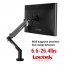 Loctek MA8 Single Monitor Arm, Black