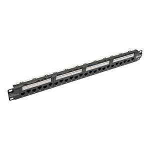 Tripp N252-024-6A 24-port 1u Rack-mount Cat6acat6cat5e 110 Patch Panel