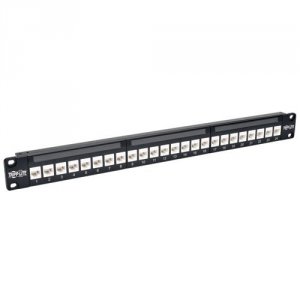 Tripp N254-024-6A-OF 24-port 1u Rack-mount Cat6acat6cat5e Offset Feed-