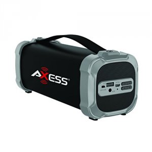 Axess SPBT1073GY Indooroutdoor Bluetooth Media Speaker 3.5mm Line-in J