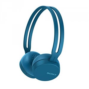 Sony WHCH400/L Wh-ch400 - Headphones With Mic - On-ear - Bluetooth - W