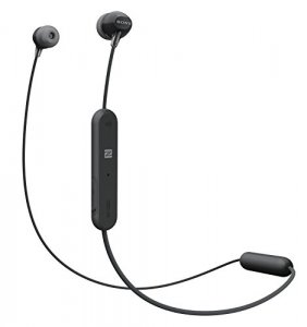 Sony WIC300/B Wi-c300 - Earphones With Mic - In-ear - Bluetooth - Wire