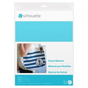 Silhouette MEDIA-STENCIL-ADH 6sheets Adhesive Stencil