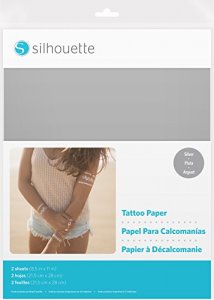 Silhouette MEDIA-TATTOO-GLD Temporary Tattoo Paper Gold