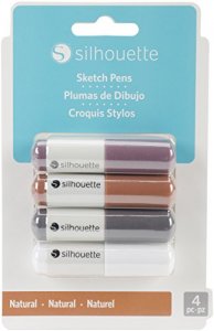 Silhouette SILH-PEN-NAT Sketch Pen Natural Pack