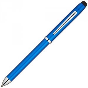 Cross AT00908 Tech3+ Metallic Blue Multi-function Pen(black  Red Pen P