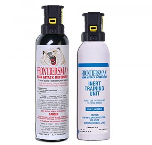 Frontiersman FBAD0600 Bear Spray Maximum Strength 9.2 Oz 35 Foot Range