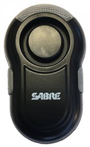 Sabre PACLIPBK Personal Alarm With Clip And Led Light W 120db Alarm