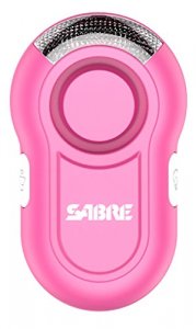 Sabre PACLIPPK Personal Alarm With Clip And Led Light W 120db Alarm