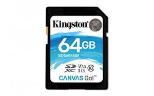 Kingston SDG/64GB La 64gb Sdxc Canvas Go 90r45w  Cl10 U3 V30