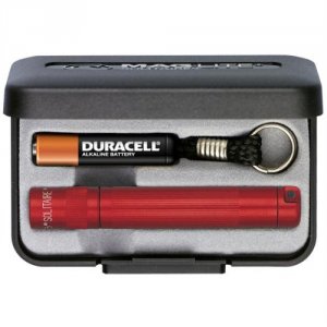 Maglite K3A032 Solitaire Aaa Red-gift Box