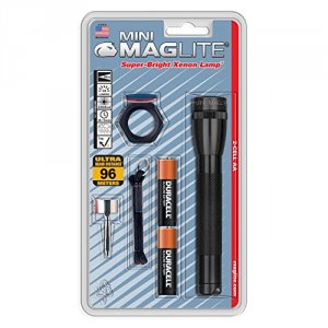 Maglite M2A01C - Mini Mag 14 Lumens Black Incandescent Flashlight