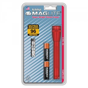 Maglite M2A036 Mini  Aa Red-blister Pack