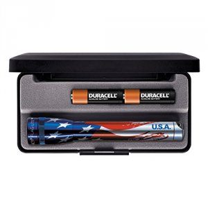 Maglite M2AAEL Mini  Aa Flag Lite-gift Box