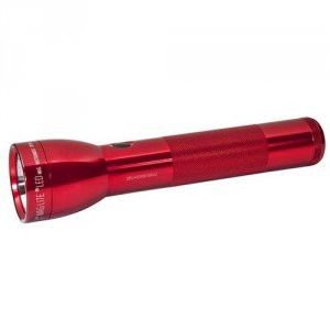 Maglite ML300LS2035 2 Cell D  Ml300l Led Flashlight Red-gift Box