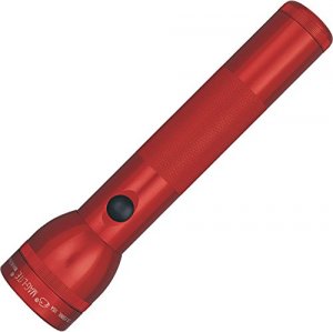 Maglite S2D035 2 Cell D  Flashlight Red-gift Box