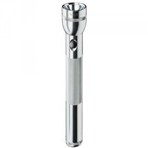 Maglite S3D106 3 Cell D  Flashlight Silver-blister Pack