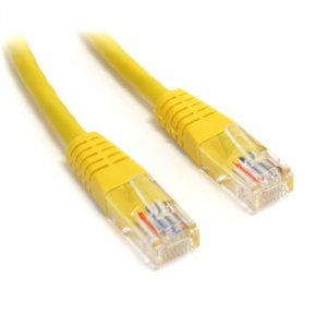 Startech M45PATCH20YL 20ft Yellow Molded Cat5e Patch Cable