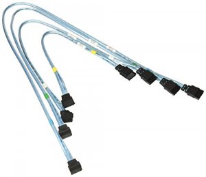 Supermicro CBL-0186L Cbl-0186l 5645.53523cm Sata Cable Set Of 4 Pb Fre