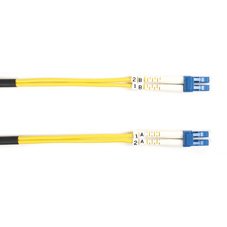 Black FOSM-005M-LCLC Fiber Patch Cable 5m Sm 9 Micron Lc To L