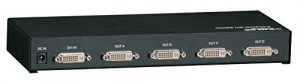 Black AC1031A-R2-4 1x4 Dvi Splitter