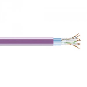 Black EVNSL0619A-1000 Cat6 Shielded 400-mhz Solid Bulk Cable (