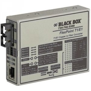 Black MT662A-MSC Flexpoint T1e1 To Fiber Line Driver, Mu