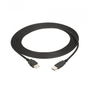 Black USB05E-0003 Usb 2.0 Extension Cable Type A-a 3 Ft