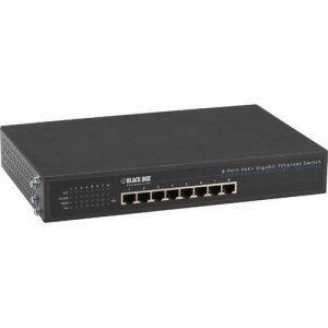 Black LPB1308A 8-port 101001000 Rj-45