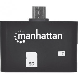 Manhattan 406208 Instant Mobile Card Reader For Your Smartphone Or Tab